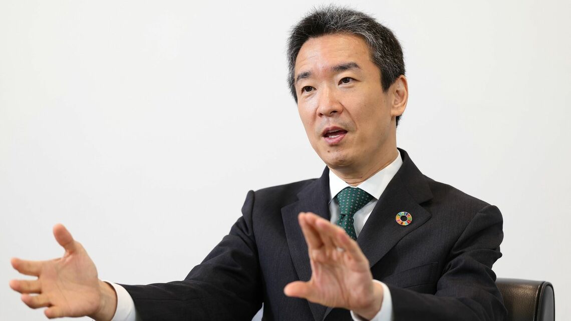 ゆうちょ銀行の笠間貴之社長