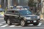 特別遊撃警護車トヨタ ランドクルーザー（200系）。