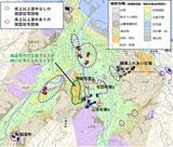 輪島市街で災害リスクが低いとみられる場所は？