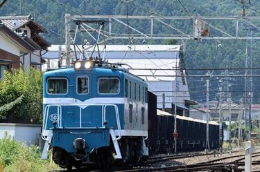 私鉄電気機関車、地方経済支えた「力持ち」の記憶 貴重な「古典機」が 私鉄電気機関車、地方経済支えた「力持ち」の記憶 貴重な「古典機」が