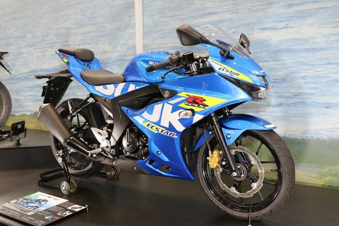 スズキのGSX-R125 ABS(筆者撮影)