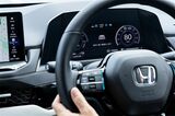 ホンダ量販モデル初のハンズオフ機能を搭載した「アコード e:HEV Honda SENSING 360＋」（写真：三木 宏章）