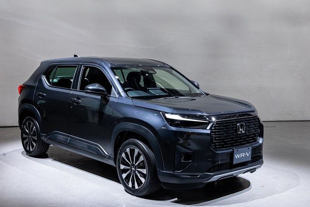 ホンダの新型SUV「WR-V」（写真：三木宏章）