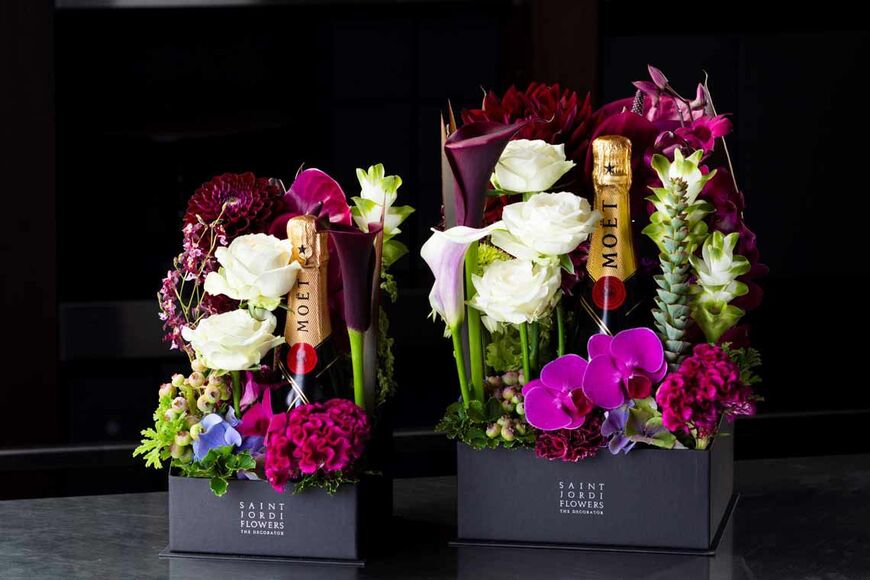 シャンパン＆フラワー