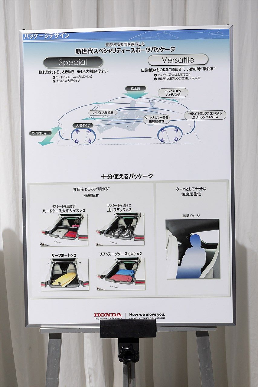ホンダの新型「プレリュード」（写真：三木 宏章）