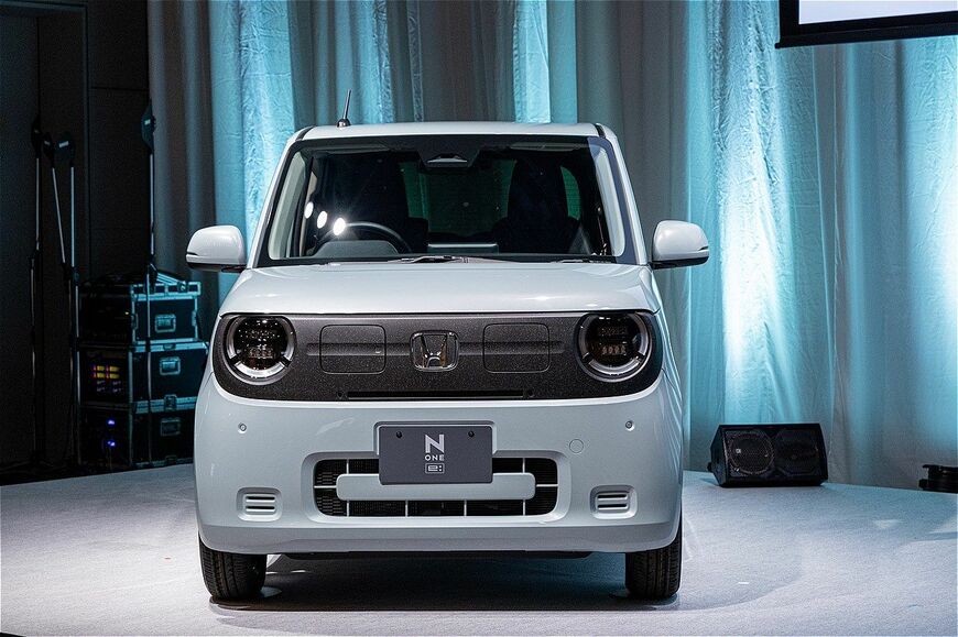ホンダの新型軽乗用EV「N-ONE e:」（写真：三木 宏章）
