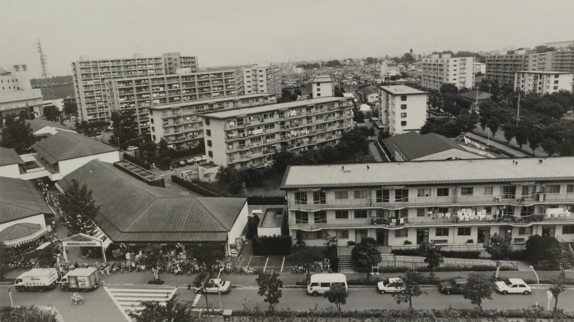 埼玉県の志木ニュータウン。鹿島建設による開発で1988年に完成した（撮影：堀口）