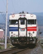 左右で塗装の違う「ふれあいSUN-IN」