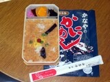 長万部の名物「かにすし」（撮影：南正時）