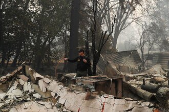 山火事は｢何も残らないほどの高温だった｣