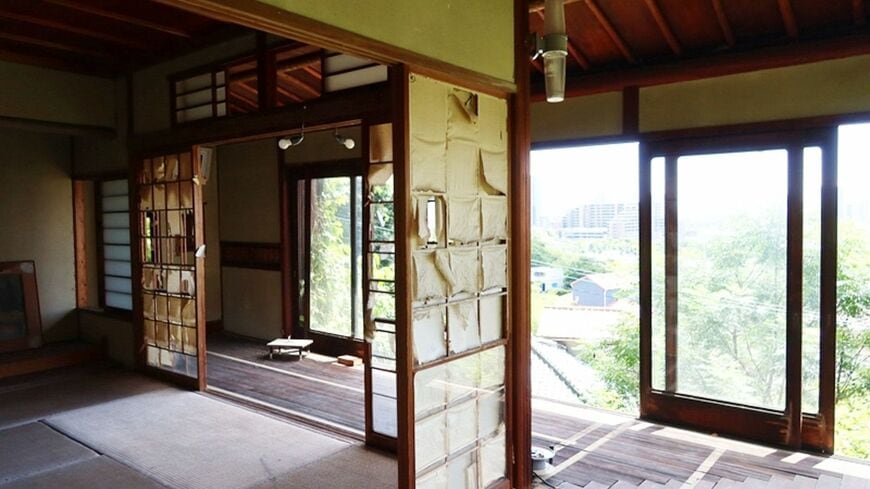 辿り着いた茶室