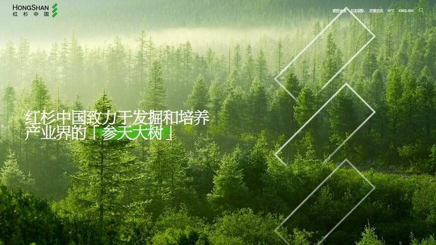 対中投資規制の影響を受けるアメリカの投資会社は、中国事業の切り離しを進めている（写真はセコイア・キャピタルから分離独立した紅杉中国のウェブサイトより）