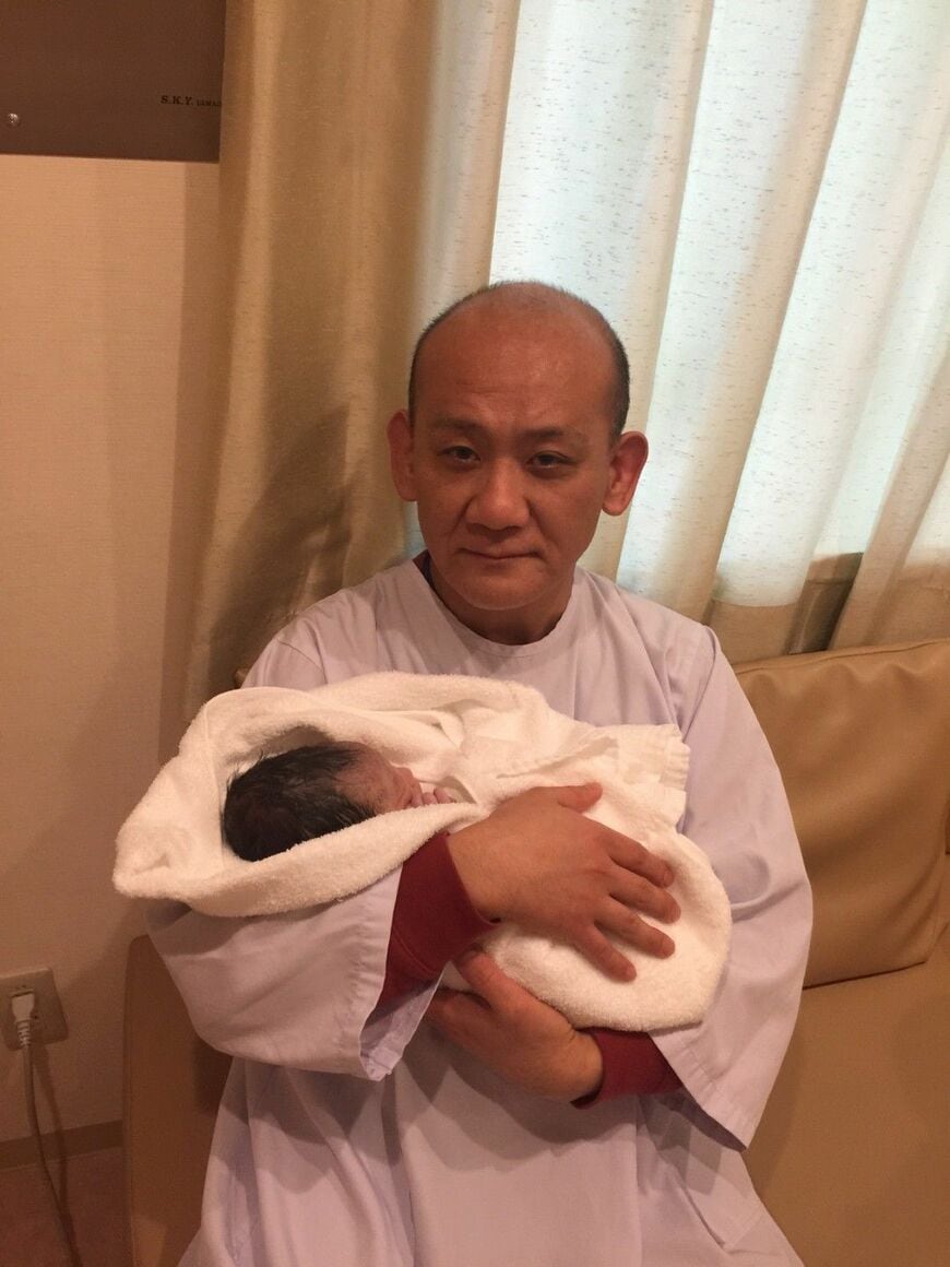 石山修武さんと（写真：宮本さん提供）
