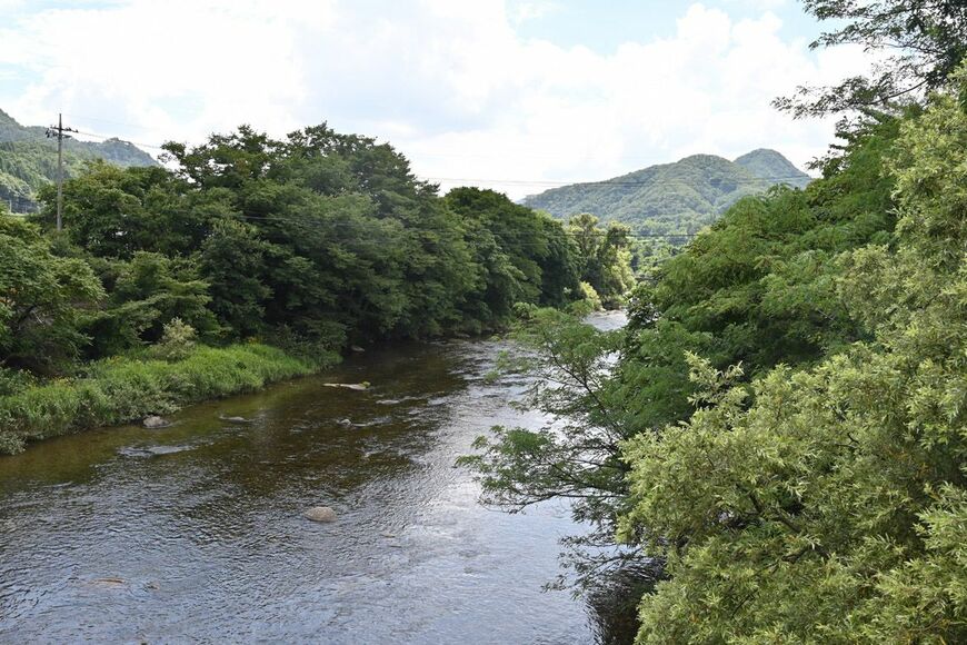 吾妻橋から利根川を望む