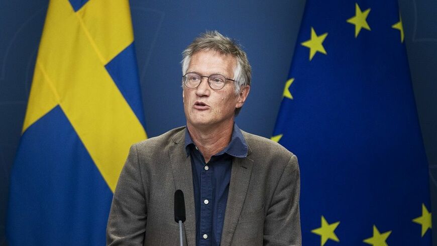 スウェーデンの新型コロナ対策を率いるアンデルス・テグネル博士（写真：TT News Agency/時事通信フォト）