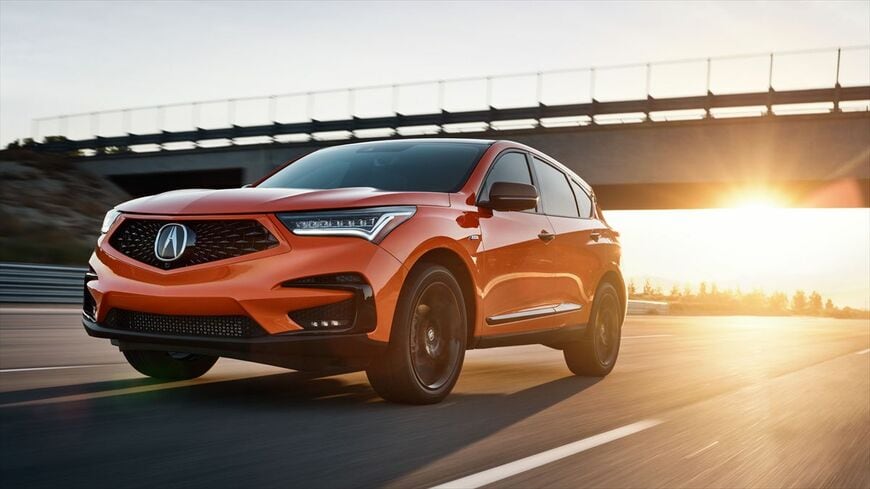 アキュラの主力モデルであるSUVの「RDX」（写真：ACURA）