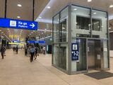 スオイティエン駅の改札階（筆者撮影）