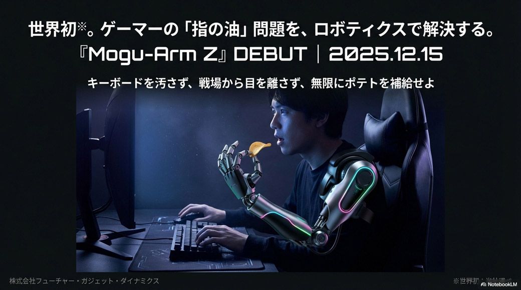 NotebookLMが生成したスライド