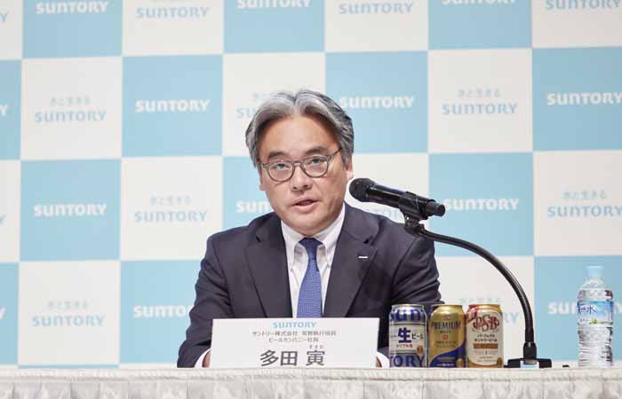 サントリーの多田寅ビールカンパニー社長は「若者というところに方向性が見えた」という（写真：サントリー）