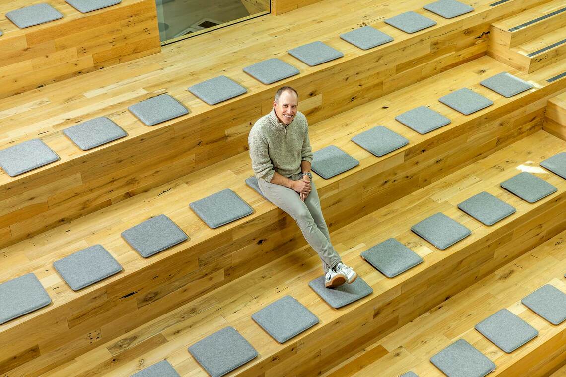 テクノロジー業界で静かな影響力を持つ知られざるリーダー､テイラー氏Photographer: Christie Hemm Klok for Bloomberg Businessweek