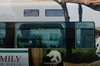 日根野支所では隣の列車にこんな「レア表示」。「入換運