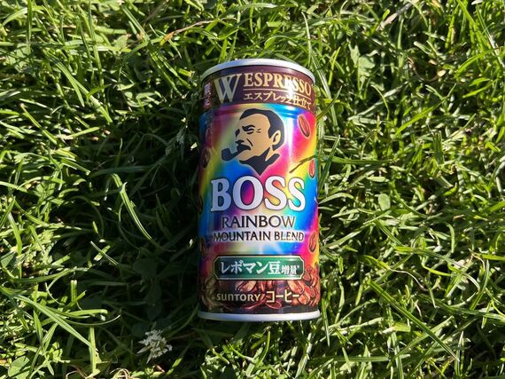 コーヒー缶 BOSS