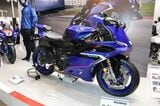 第52回 東京モーターサイクルショーに参考出品されたヤマハ「YZF-R9」（筆者撮影）