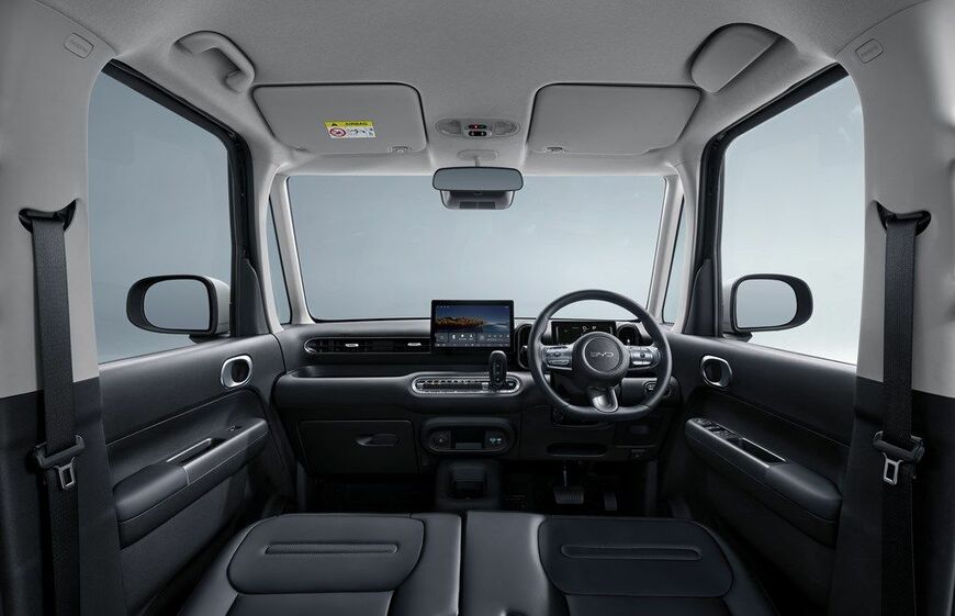 BYDの新型軽EV「RACCO」のディテール