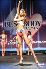 筋トレを始めて2年でベストボディジャパンに出場。4回目の出場となった昨年の大会で、見事日本大会モデルジャパン部門準優勝を果たした（写真：本人提供）