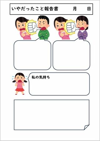 いやだった報告書