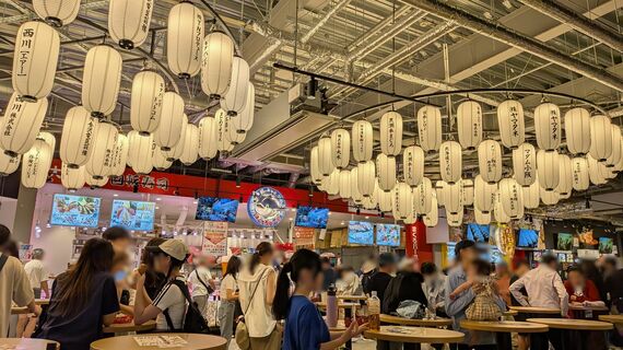 大阪・関西万博のフードコート