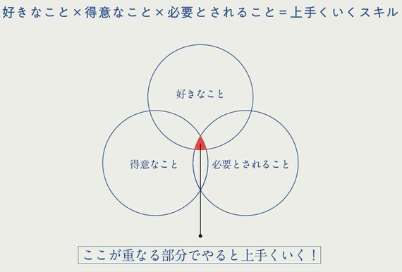 隠れた強みと好きなことが才能に変わる スキルマップ