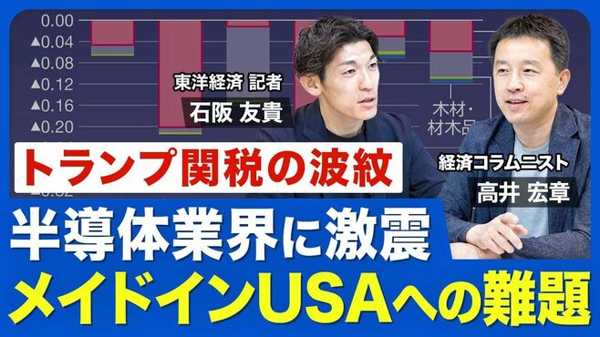 【半導体業界を襲うトランプ関税】設備投資…