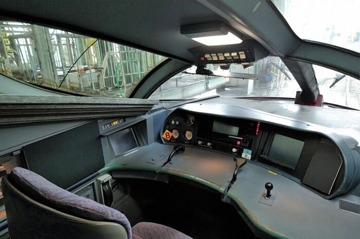 500系の運転席