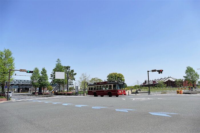 「あかいくつ」は臨港部を手軽に移動できる