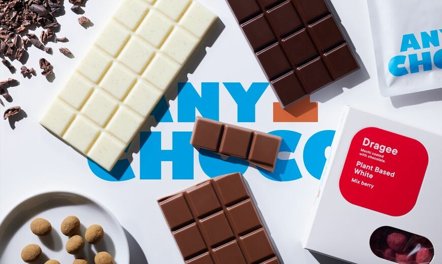 「ANY1 CHOCO（エニワンチョコ）」はパッケージデザインにも力を入れている（写真：日本ハイドロパウテック）