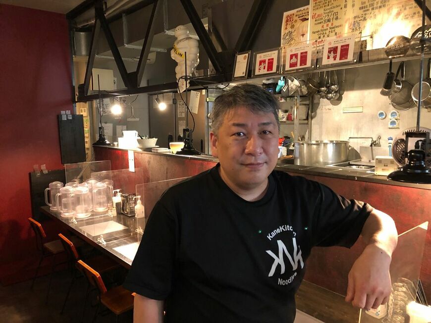 「カネキッチンヌードル」時代の金田さん