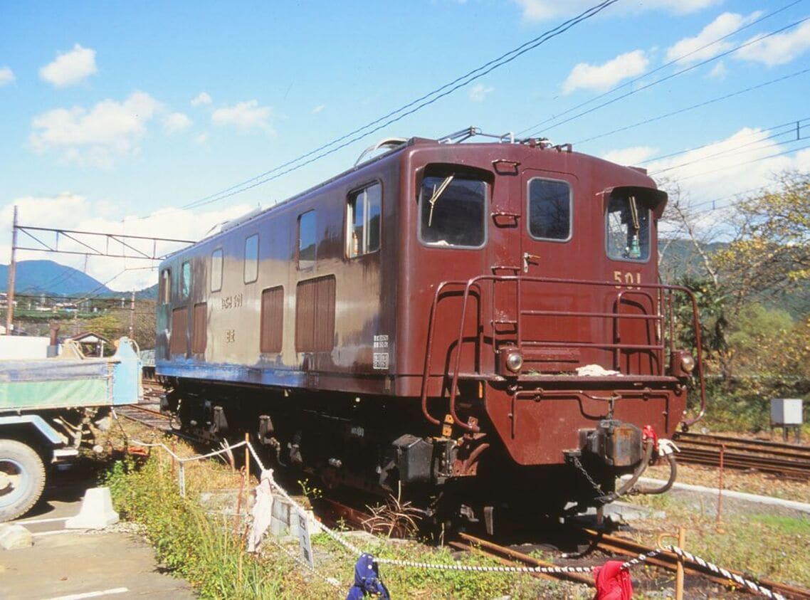 大井川鉄道のED501はかつて大阪セメント専用線で