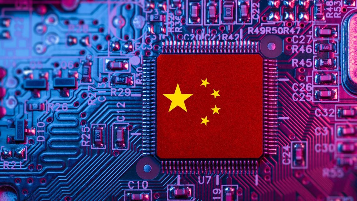 中国製の半導体のイメージ