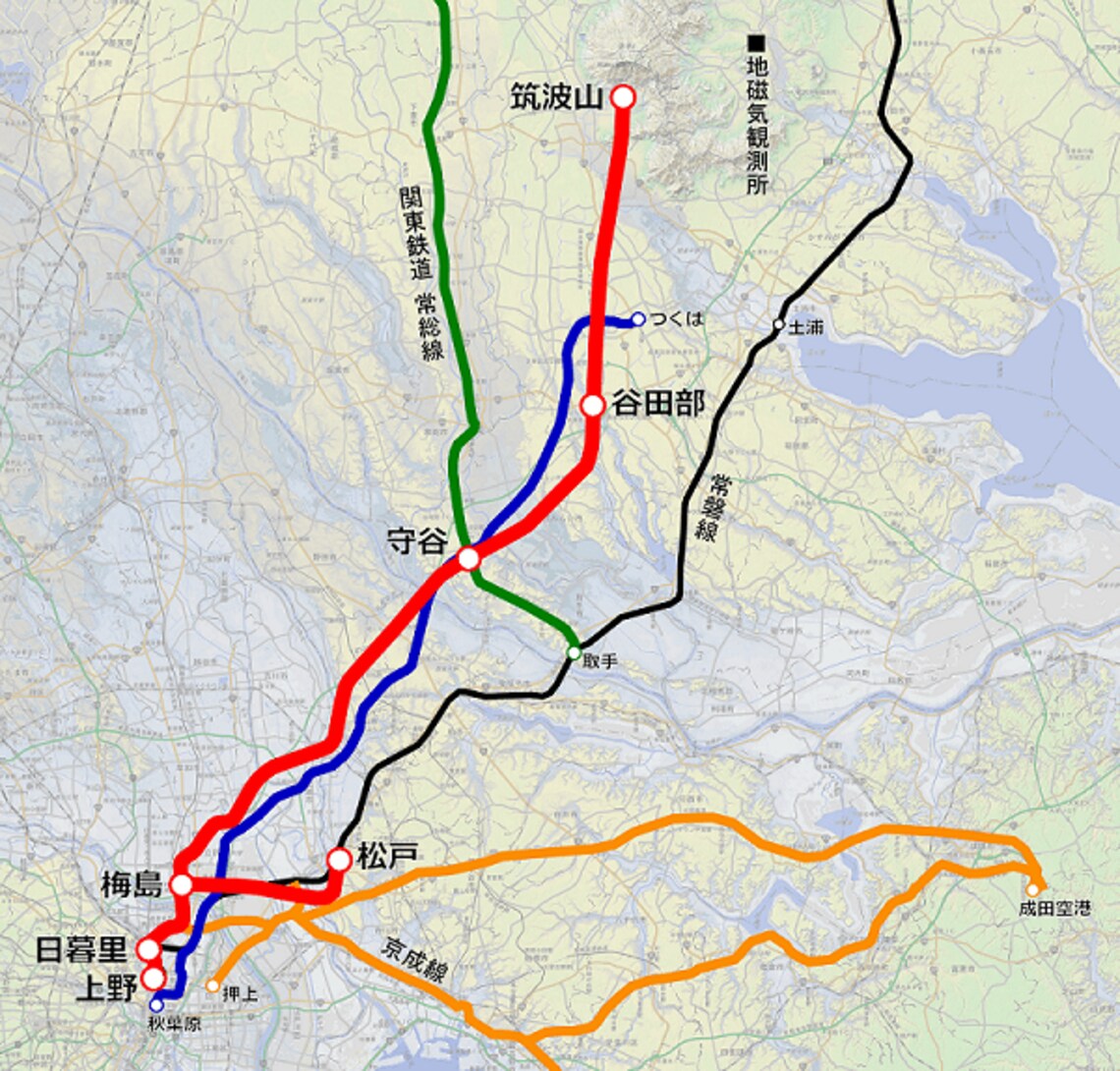 上野発着狙っていた 幻のつくばエクスプレス 通勤電車 東洋経済オンライン 社会をよくする経済ニュース