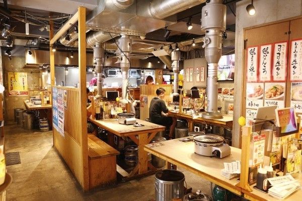 「0秒レモンサワー 仙台ホルモン焼肉酒場 ときわ亭」渋谷店の店内