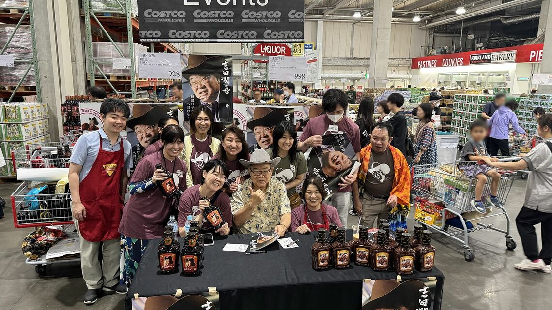 コストコで今年行われた吉田氏による販売会