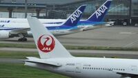JALとANAを分析する