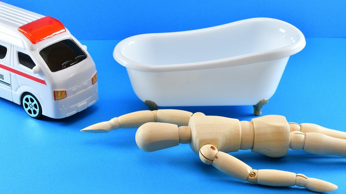 ヒートショックのイメージ