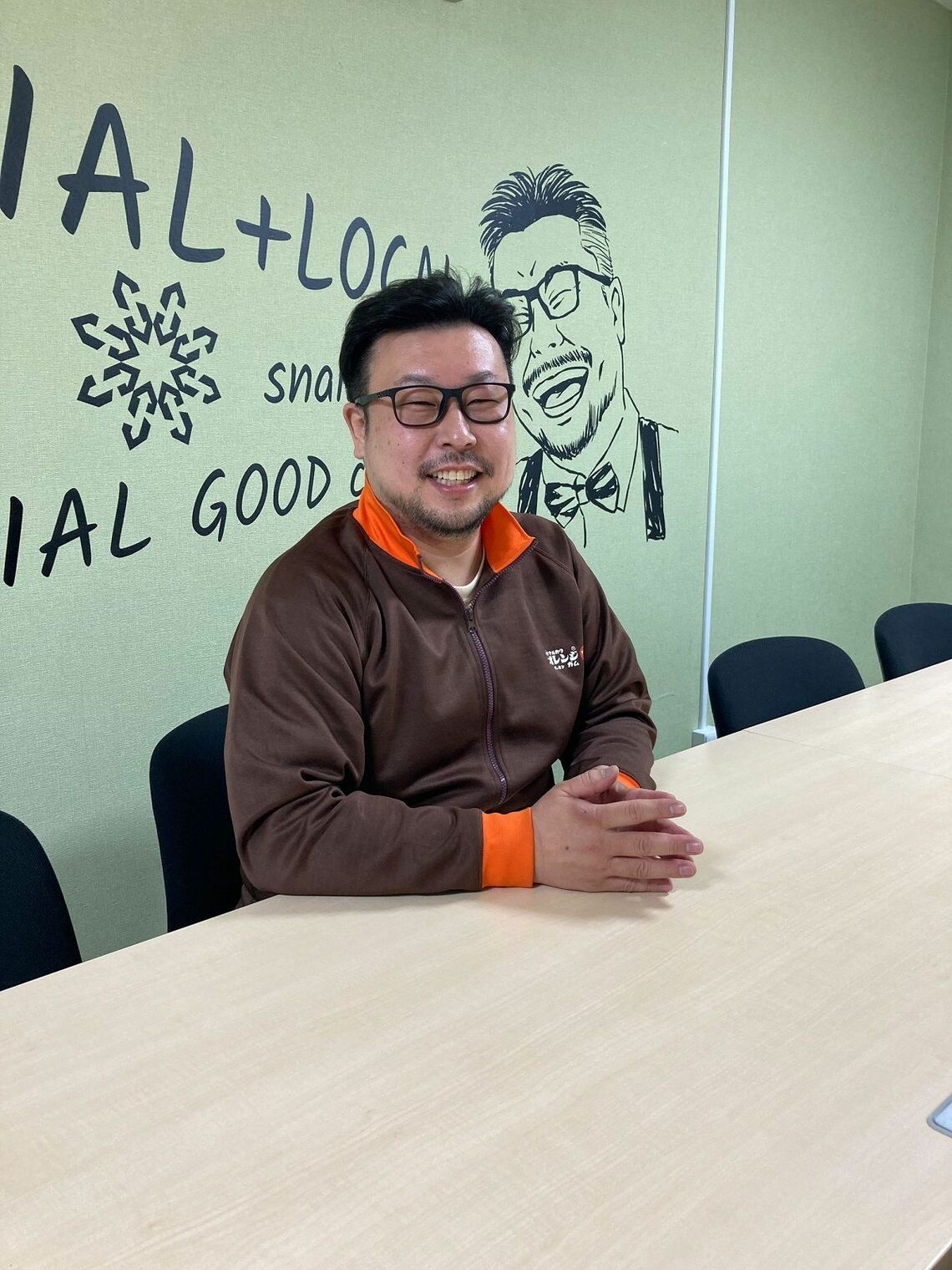 snailtrack 代表の本川誠さん（撮影：保田さえ子氏）