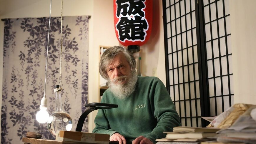 木版画家、デービッド・ブルさんの生き様とは？（撮影：今井康一）