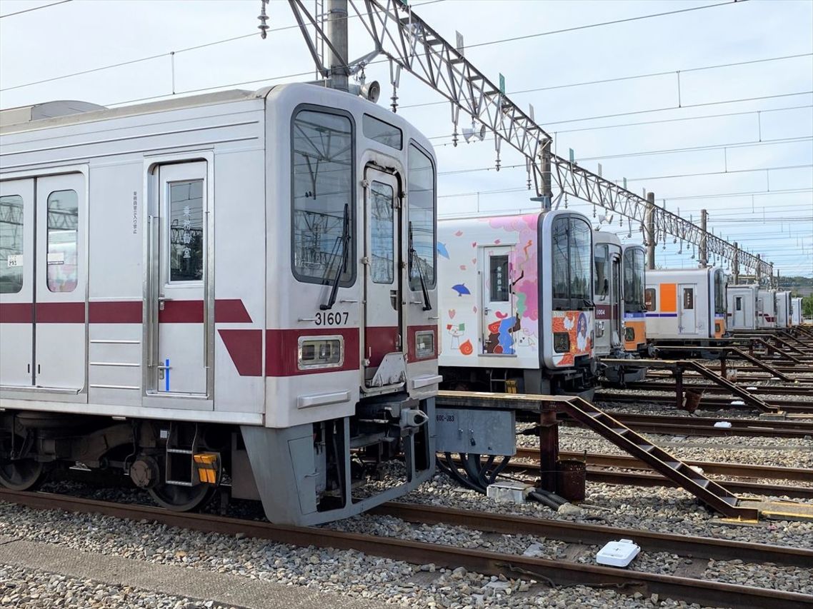 東上線の仲間と顔を並べた30000系