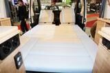 ジャパンキャンピングカーショー2025に展示されていたクビィ新作キャンピングカー「レクビィ コットCT」(筆者撮影）