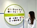 屋内展示（筆者撮影）