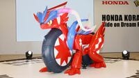 「ホンダとポケモンがコラボ」バイクの技術を投入して見た目だけじゃなく動きまで再現した「ホンダコライドン」開発の意図